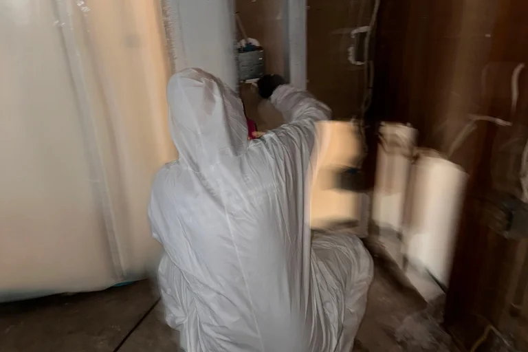 Protective containment during water damage mitigation in Burbank